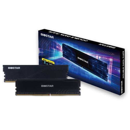BIOSTAR DDR4 Storming V 8GB 3200MHz Desktop RAM with Heatsink (DX32NU4H08) Price in Bangladesh